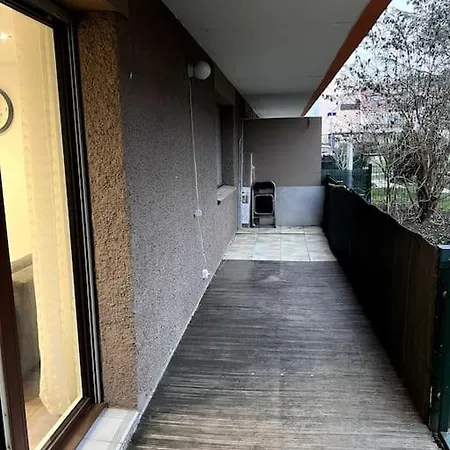 Logement-proche Strasbourg-rez De Jardin-centre شقة ستراسبورغ